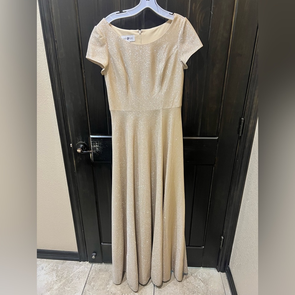 Champagne Wedding Guest Dress